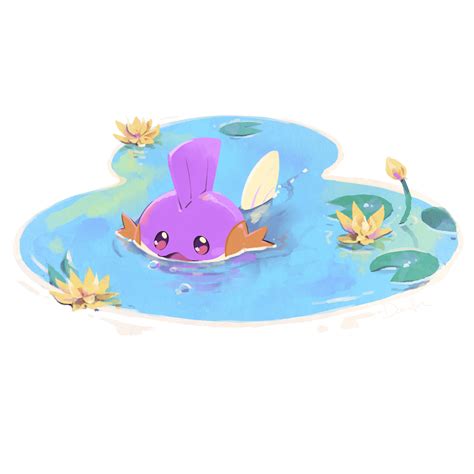 Shiny Mudkip by Dawnf1re : ImaginaryKanto