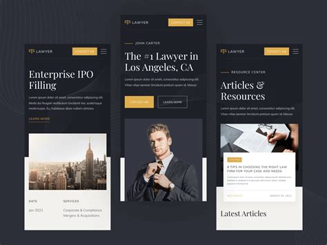 Lawyer - Attorney HTML5 Responsive Website Template