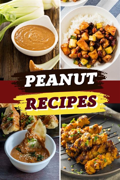 23 Easy Peanut Recipes (Savory and Sweet) - Insanely Good