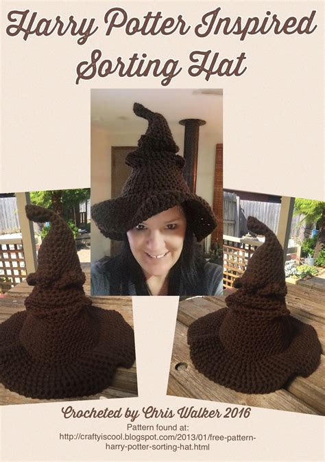 harry potter sorting hat sewing pattern - AjaibYaalisai