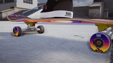 Skater XL: Anime themed "Battle Athlete" Babs Wheels v 1.0 Mod für Skater XL