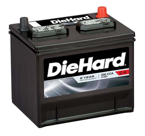 DieHard Automotive Battery - Group Size JC-25 (Price with Exchange)