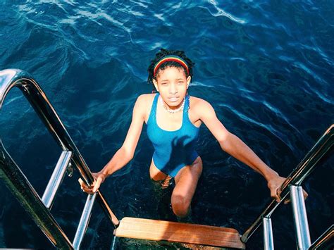 Willow Smith Wears a One-Piece Swimsuit | Teen Vogue