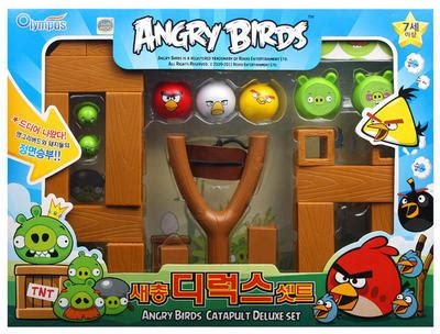 Angry Birds Catapult Deluxe Set Knock on Wood Slingshot Pig Bird Game ...