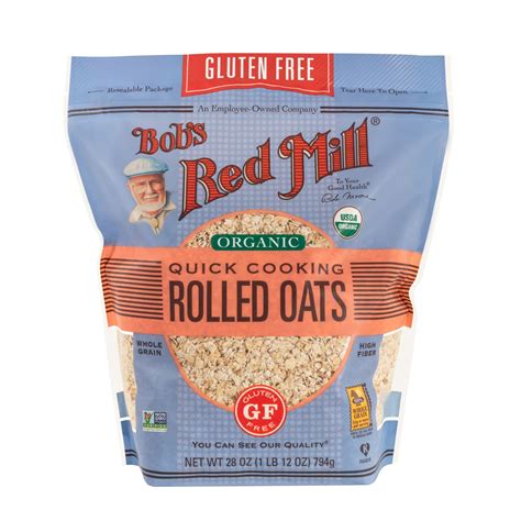 Gluten Free Organic Quick Cooking Rolled Oats :: Bob's Red Mill Natural ...