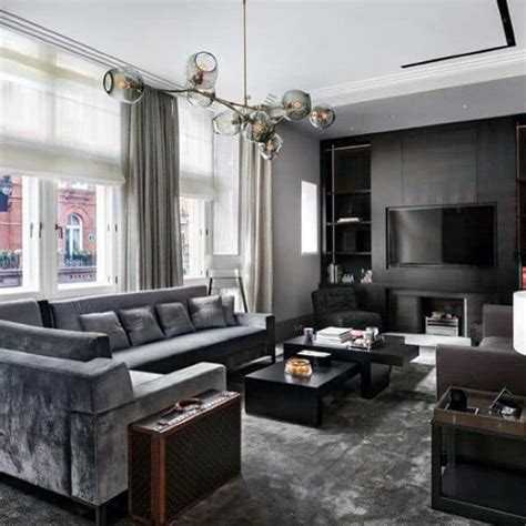 100 Bachelor Pad Living Room Ideas For Men - Masculine Designs