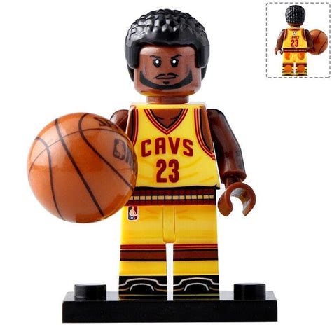 LeBron James (Cavaliers) Basketball Player Minifigure Gift Building Toy ...