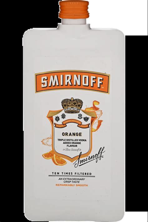 Buy Smirnoff Orange Triple Distilled Vodka Available in 180ml,750 ml