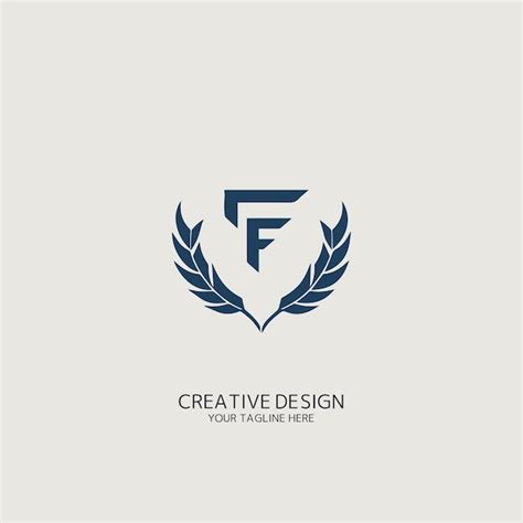 Premium Vector | Logo with f