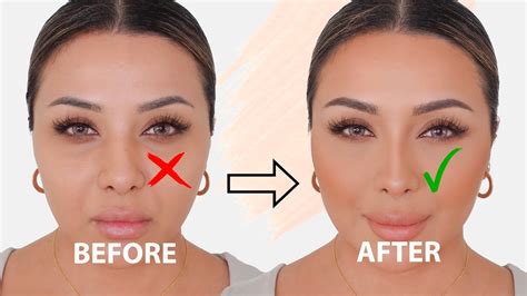 STEP BY STEP HOW TO CONTOUR YOUR NOSE | NINA UBHI - YouTube