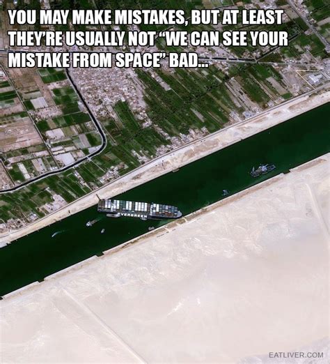 Ship Stuck In Suez Canal And Tiny Excavator To Free It Sparks Funny Memes