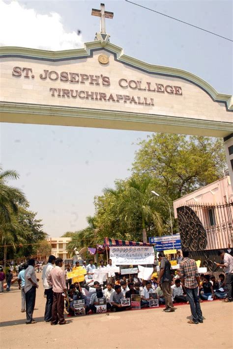 tamil makkal kural: st.joseph college trichy