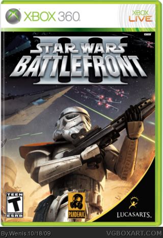 Star Wars Battlefront III Xbox 360 Box Art Cover by Wenis