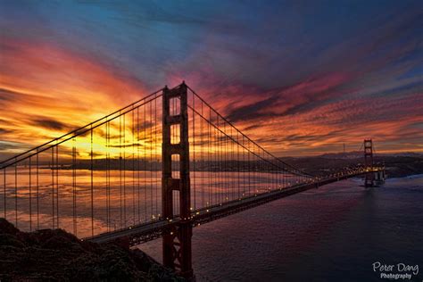 Golden Gate Bridge Sunrise | Golden gate bridge, San francisco golden gate bridge, Sunrise