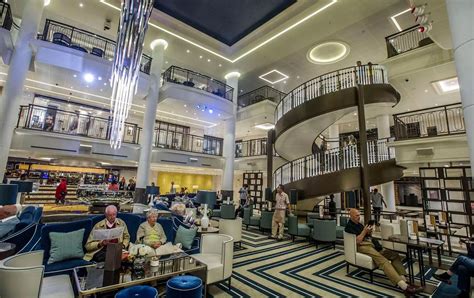 Inside the Britannia cruise ship berthed at Liverpool's Princes Dock. Photos by James Maloney ...