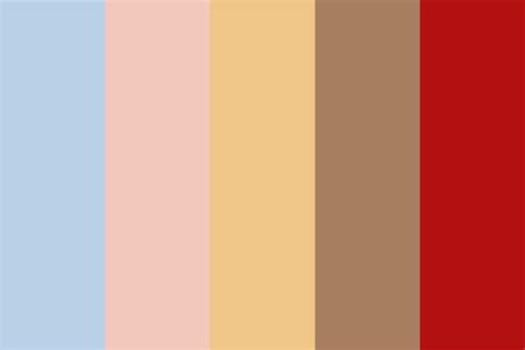 The Royal Tenenbaums Color Palette