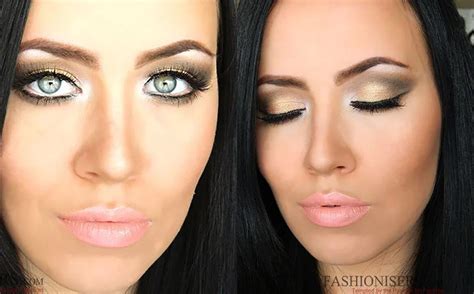 Earthy Makeup: Gold & Brown Eye Makeup Tutorial | Fashionisers©