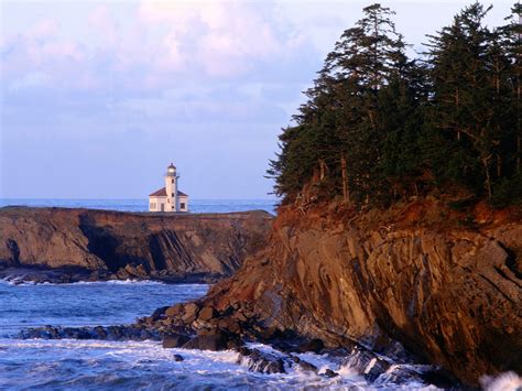 Cape Arago Lighthouse Coos County Oregon picture, Cape Arago Lighthouse Coos County Oregon photo ...