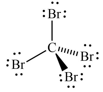 (a) What is the electron dot structure for CBr_4? (b) What is the name ...