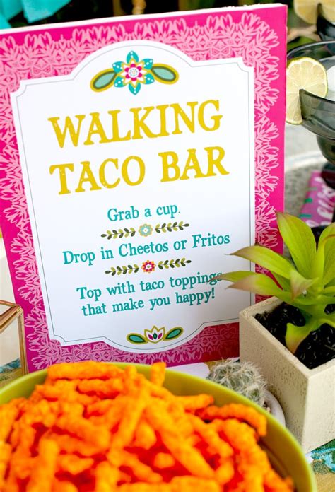 Easy Taco Bar Ideas for Walking Tacos that WOW Party Guests