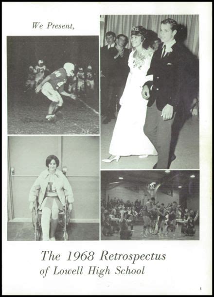 Explore 1968 Lowell High School Yearbook, Lowell MI - Classmates