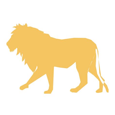 Lion Silhouette Clip art - Vector lion silhouette png download - 1875* ...