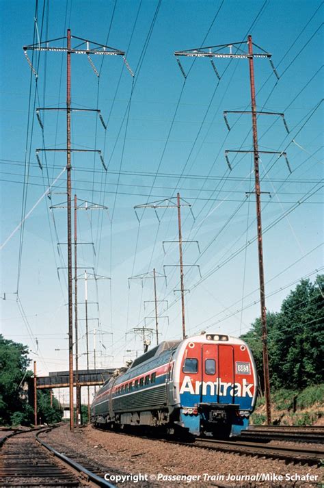 Metroliner Service train, 1980. — Amtrak: History of America’s Railroad