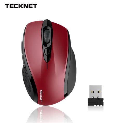 TeckNet TeckNet PURE 2.4G Wireless Mouse, 6 Buttons, 18 Month Battery Life, 3 Adjustable DPI ...