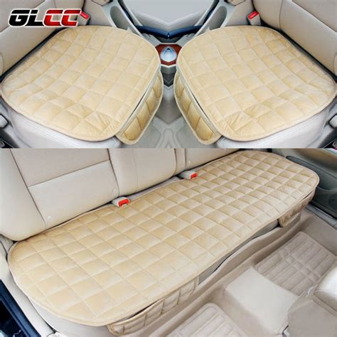 Aliexpress.com : Buy 3pcs/set Quality Soft Silk Velvet Car Seat Covers Seat cushion For Front ...