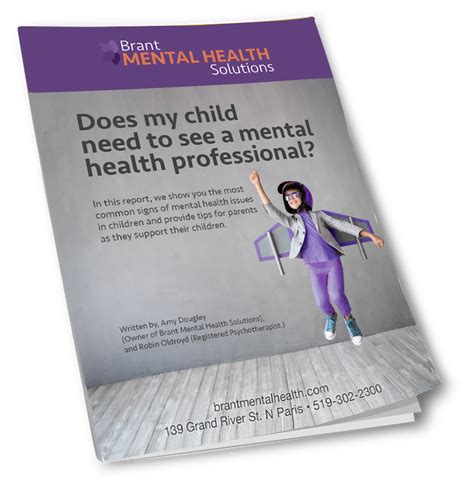 Does Your Child Need To See A Mental Health Professional? - Brant Mental Health - Child, Teen ...