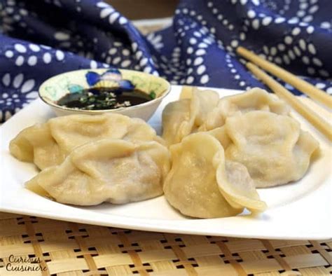 Vegetable Jiaozi (Chinese Dumplings) • Curious Cuisiniere