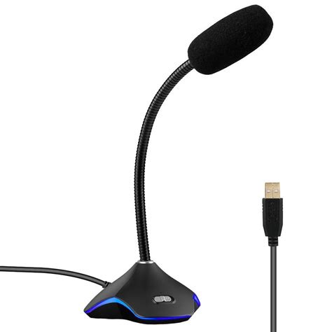 Amazon.in: Buy XIAOKOA USB Microphone for Windows and Mac, Professional PC Microphone with Built ...