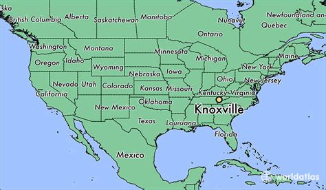 Where is Knoxville, TN? / Knoxville, Tennessee Map - WorldAtlas.com