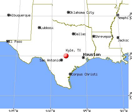 Kyle, Texas (TX 78640) profile: population, maps, real estate, averages, homes, statistics ...