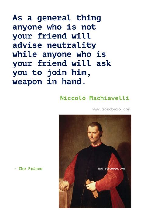 Niccolo Machiavelli Quotes. Niccolo Machiavelli The Prince Quotes ...