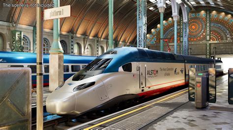 3D Amtrak Alstom Avelia Liberty Train - TurboSquid 2089630