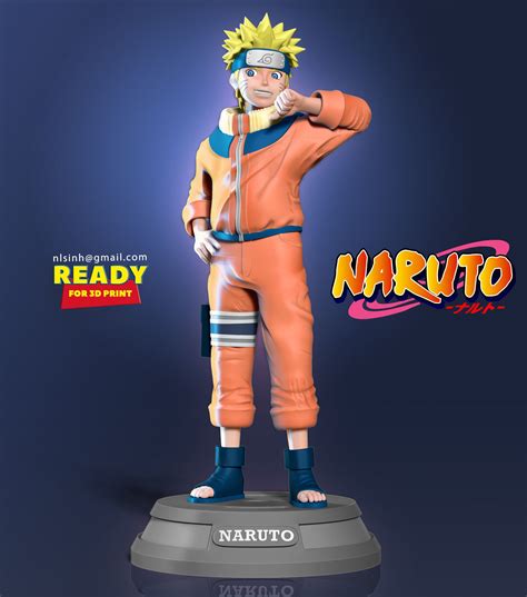 Naruto Fan art 3D model 3D printable | CGTrader