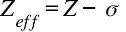 Slater's Rule : Effective nuclear charge calculator | Calistry