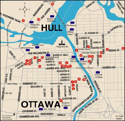 Large Ottawa Maps for Free Download and Print | High-Resolution and Detailed Maps