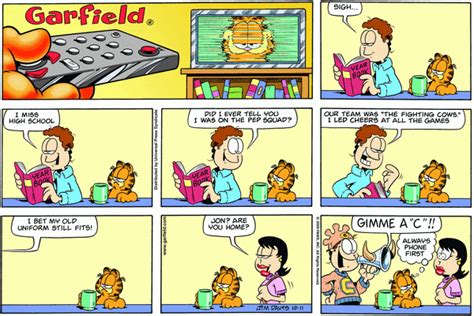 Garfield, October 2009 comic strips | Garfield Wiki | Fandom