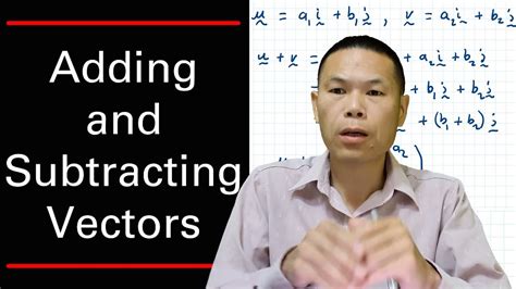 Adding and Subtracting Vectors Algebraically - YouTube