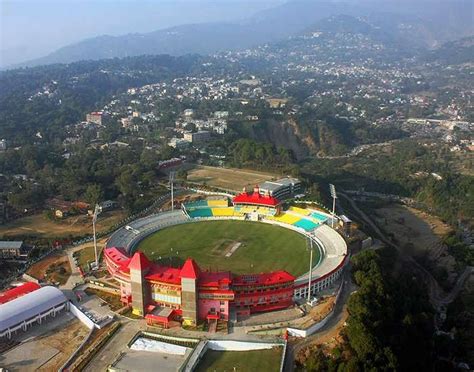 Himachal Pradesh Cricket Association Stadium, also known as the HPCA Stadium, is one of the ...