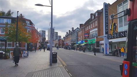 HARROW Town Centre London - FULL Walking Tour - YouTube