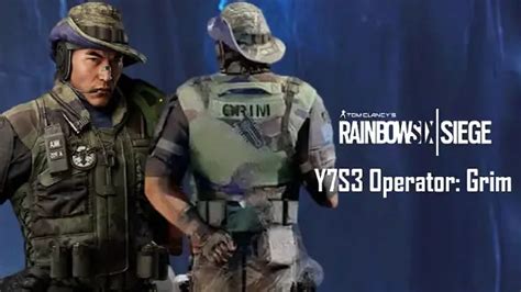 Rainbow Six Siege Y7S3 Operator: Attacker Grim’s new gadget, loadout, and role leaked