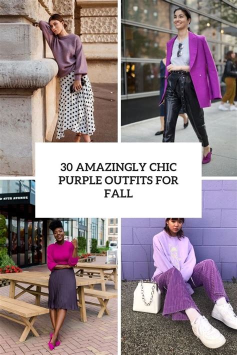 purple outfits Archives - Styleoholic