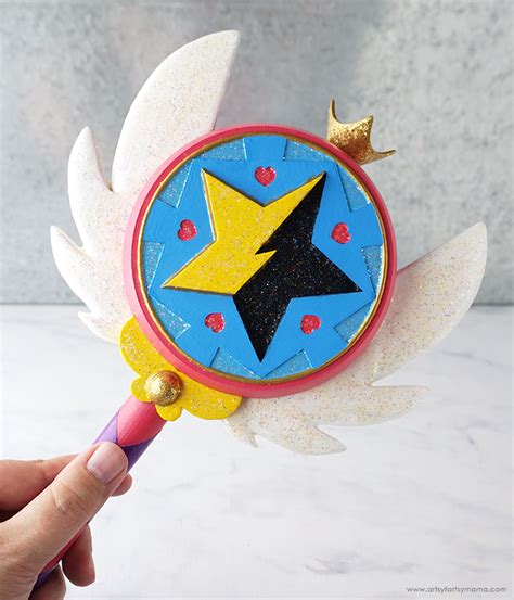 DIY Star Butterfly Wand | artsy-fartsy mama