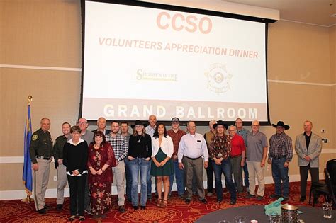 Carson City Sheriff’s Office honors volunteers | Serving Carson City for over 150 years