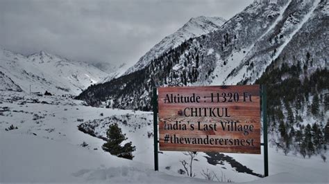 A trip to India’s last inhabited village Chitkul in winters