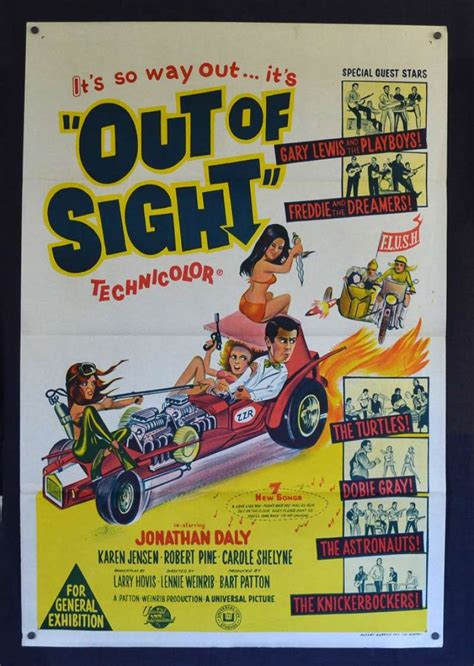 All About Movies - Out Of Sight 1966 One Sheet Movie Poster Jonathan ...