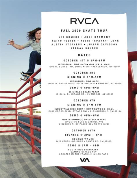 RVCA Fall Tour - TransWorld SKATEboarding Magazine